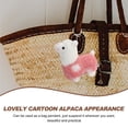 thumbnail image 2 of 4 llaveros decorativos de alpaca de peluche con dibujos animados., 2 of 6
