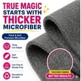 thumbnail image 5 of 6-Pack Magic Cleaning Cloth Microfiber Cleaning Cloths Lint Free and Scratch Resistant Reusable Cleaning Rags for Glass Window Kitchen Stainless Steel Cars Screens, 5 of 11