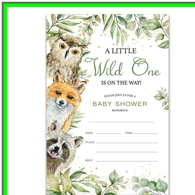 Baby shower invitations cards discount