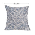 thumbnail image 3 of Double Sofa Bed Pillow Cover Reversible Decorative Protector with Concealed Zipper Closure for Home, 3 of 5