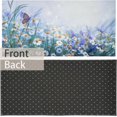 thumbnail image 6 of Daisies Door Mat, 17 x 30 Inch Butterfly Welcome Doormat Decorative Home Floor Mat,Non Slip Rubber Back and Strong Water Absorption for Outdoor Indoor Entrance Decor, 6 of 6