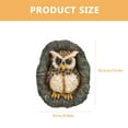 thumbnail image 2 of Resin Owl Statue Tree Hanging Ornament Garden Decor Yard Scene Adornment, 2 of 6