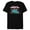 Black, variant on Avengers Toony Family Party Mom of the Birthday Boy - Short Sleeve Blended T-Shirt for Adults - Customized-Black