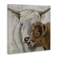 thumbnail image 2 of Stupell Industries Rustic Lodge Highland Cow & Calf Contrasts Canvas Art, 24 x 24, by Lee Keller, 2 of 8