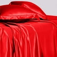 thumbnail image 3 of Satin Sheets Set | Satin Sheets Set Short Queen |Short Queen Sheets Set Blood Red | Hotel Quality Silky Soft Luxurious | 4 Pc Sheet Set | Durable Comfort Bedding Set !!!, 3 of 6