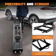 thumbnail image 5 of LUXOAK Portable Car Lift, Capable of Lifting 5000 LBS Quick Jack with a Maximum Height of 26", Car Lifts for Workshop and Home Garage, Black, 5 of 8
