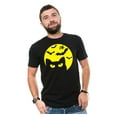 thumbnail image 2 of Cat Moon Bat Shirt Halloween Scary Shirt Scary Cat Shirt Horror Shirts Halloween Cat Shirts (X-Large Grey), 2 of 5