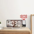 thumbnail image 1 of Bedroom Projection Clock Ceiling Digital Clock Projection 12:24 Hours Automatic Dimming Display Suitable For Living Room And Classroom Temperature Gauge Digital Bath Brine Large Classroom Timer 2, 1 of 3