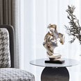 thumbnail image 3 of Escultura de beso de parejas, escultura de pareja de arte abstracto, muebles para el hogar, estatua de resina, esculturas de resina para el hogar moderno, objetos decorativos, 3 of 5