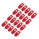 thumbnail image 2 of Anillos en D de cuero Hebilla de clip lateral para bolso de bricolaje multiusos con accesorios dorados para suministros de fabricación de carteras Accesorios de oro rojo, 2 of 10
