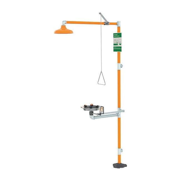 Guardian Equipment Drench Shower With Face/Eyewash,96 In. H GBF1909