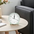thumbnail image 2 of Unique Bargains Retro Metal Casing Alarm Clock Green 4.5"L x 2.0"W x 4.7"H, 2 of 5
