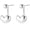 Silver, variant on Small Heart Earrings for Women 925 Sterling Silver Post 14K Gold Plated Mini Ball Stud Ear Jacket Heart Drop Dangle Earrings for Women[b3558]