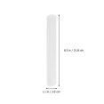 thumbnail image 2 of HOOWIFFY 50Pcs Slap Bracelet White PVC Steel for DIY and Party Favors, 2 of 8