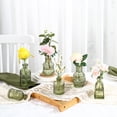 thumbnail image 3 of Glass Bud Vases Set of 36, Green Small Vases for Centerpieces, Small Glass Vase for Flowers, Vintage Bud Vase in Bulk for Wedding, Party, Events, Reception, Home Decor, 3 of 6