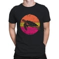 thumbnail image 2 of Retro Sunset Sea Turtle Men's T-shirt, 2 of 3