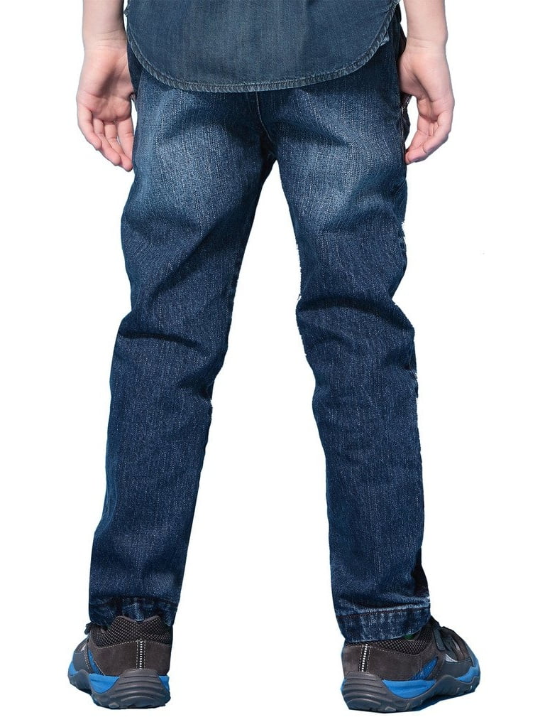 boys husky elastic waist jeans