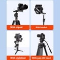 thumbnail image 2 of Guardoinrt Aluminum Alloy Camera Quick Loading Board Efficient design for easy Vertical Shoots Upgrade For Tripod Stabilizer, 2 of 6