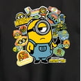 thumbnail image 3 of Despicable Me Minions - Banana Stickers  - Toddler & Youth Crewneck Fleece Sweatshirt, 3 of 5