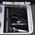 thumbnail image 2 of Caja de almacenamiento para reposabrazos central de coche Compatible con 2021 Tesla Model 3/Model Y, accesorios para coche, bandeja organizadora Almacenamiento y organización del hogar Numero 3 Monstrate HA039369-03, 2 of 6