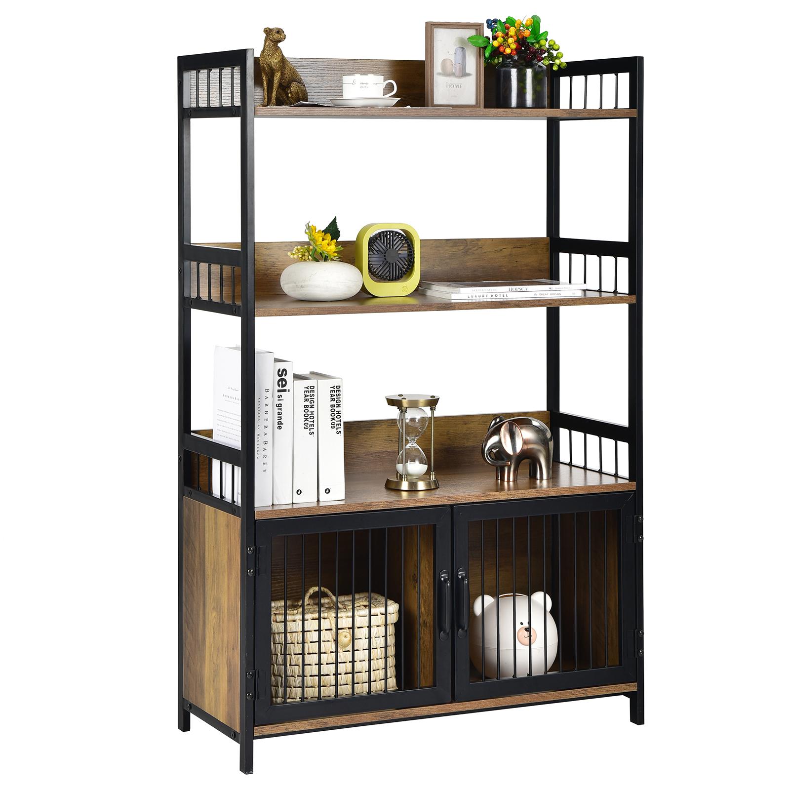 Giantex 3Tier Storage Shelf, Industrial Baker's Rack, Pantry