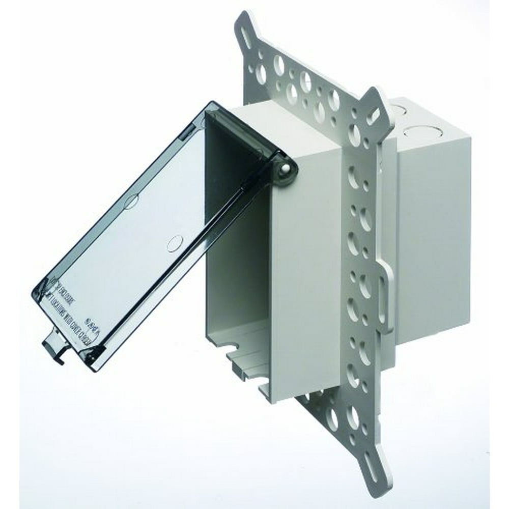 Arlington DBVM1C1 Electrical Box with Weatherproof Cover for Textured