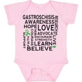 thumbnail image 3 of Inktastic Gastroschisis Support Awareness Boys or Girls Baby Bodysuit, 3 of 5
