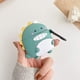 thumbnail image 4 of Estuche de dinosaurio para Airpods/Airpods 2 Case, 3D Cute Cartoon Airpod case, 3D Character Kids Teens Girls Women Dinosaur Soft Silicone Case para Airpods Case/Airpods 2 Case (Verde) brillar Electrónica, 4 of 5