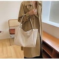 thumbnail image 4 of LHSHID Slouchy Hobo Bags for Women Tote Bag Retro PU Leather Crossbody Purse Soft Shoulder Purses Large Work College Handbags, 4 of 7