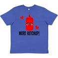 thumbnail image 3 of Inktastic Ketchup Lover Funny Youth T-Shirt, 3 of 5