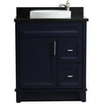 thumbnail image 6 of Bellaterra Home 400700-31-BU-BGRD 31 in. Single Round Sink Vanity with Galaxy Granite Top, Blue & Black, 6 of 13