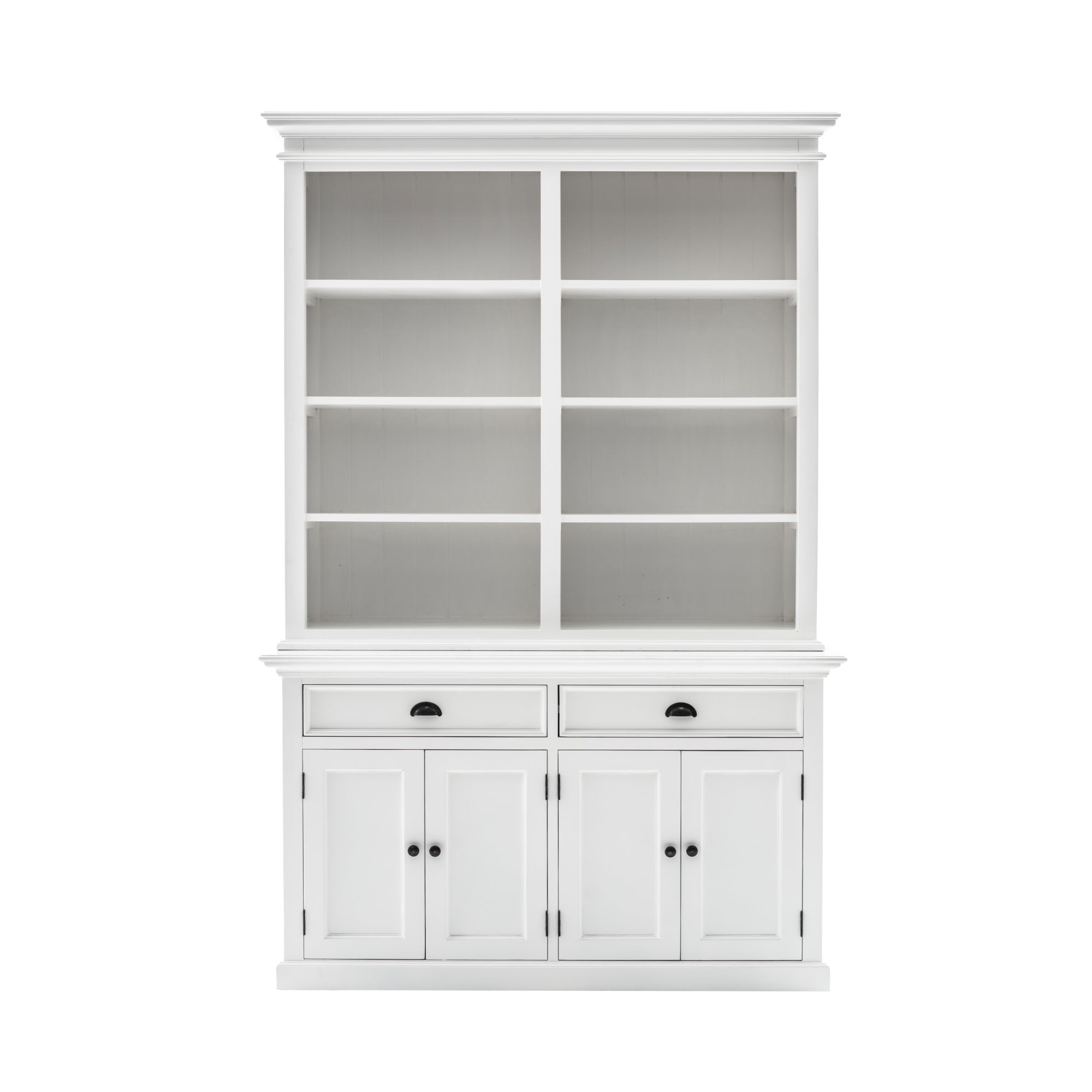 Buffet Hutch Unit with 8 Shelves