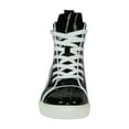 thumbnail image 3 of Mens High Top Shoes By FIESSO AURELIO GARCIA, Shiny Patent Leather 2416 Black, 3 of 8