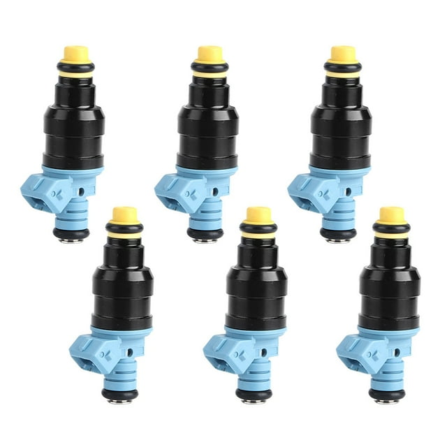 Ccdes 6pcs Fuel Injectors Nozzle 0280150715 Replacement Fit for 325i 525i 750il 850ci,Fuel Injector for 325is,Fuel Nozzle