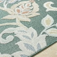 thumbnail image 3 of Livabliss Outdoor Rugs, 5x7 Lakeside Coastal Medium Green Area Rug for Patio, Porch, Deck, Backyard, Waterproof Indoor Outdoor Carpet (5'3" x 7'), 3 of 7