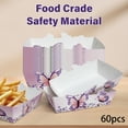 thumbnail image 2 of Yangka Kitchen 60pcs Butterfly Theme Paper Food Trays, Disposable Fry Boxes Snack Containers for Party Serving, Sturdy Food Grade Holiday Gathering Supplies, 2 of 9