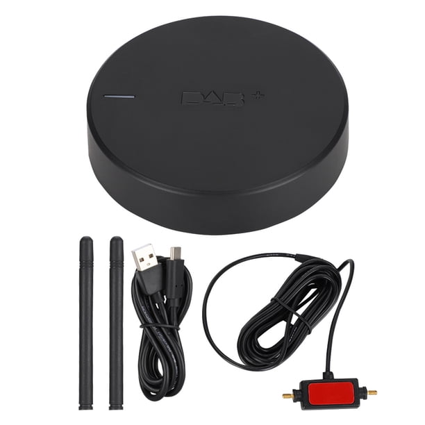 Receptor DAB+ con puerto USB y antena amplificada para Android 5.1 o ...
