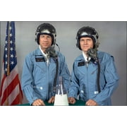 24"x36" Gallery Poster, Gemini 7 space program astronaut Crew (Lovell and Borman)