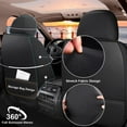 thumbnail image 4 of JIAMAOXIN Car Seat Covers Full Set for Chevrolet Bolt 2017-2024, Faux Leather Seat Covers Cushion Protector (5 Seats,Black), 4 of 5