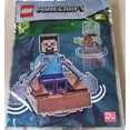 thumbnail image 3 of LEGO Minecraft: Steve with Drowned Zombie Minifigures LEGO -, 3 of 5