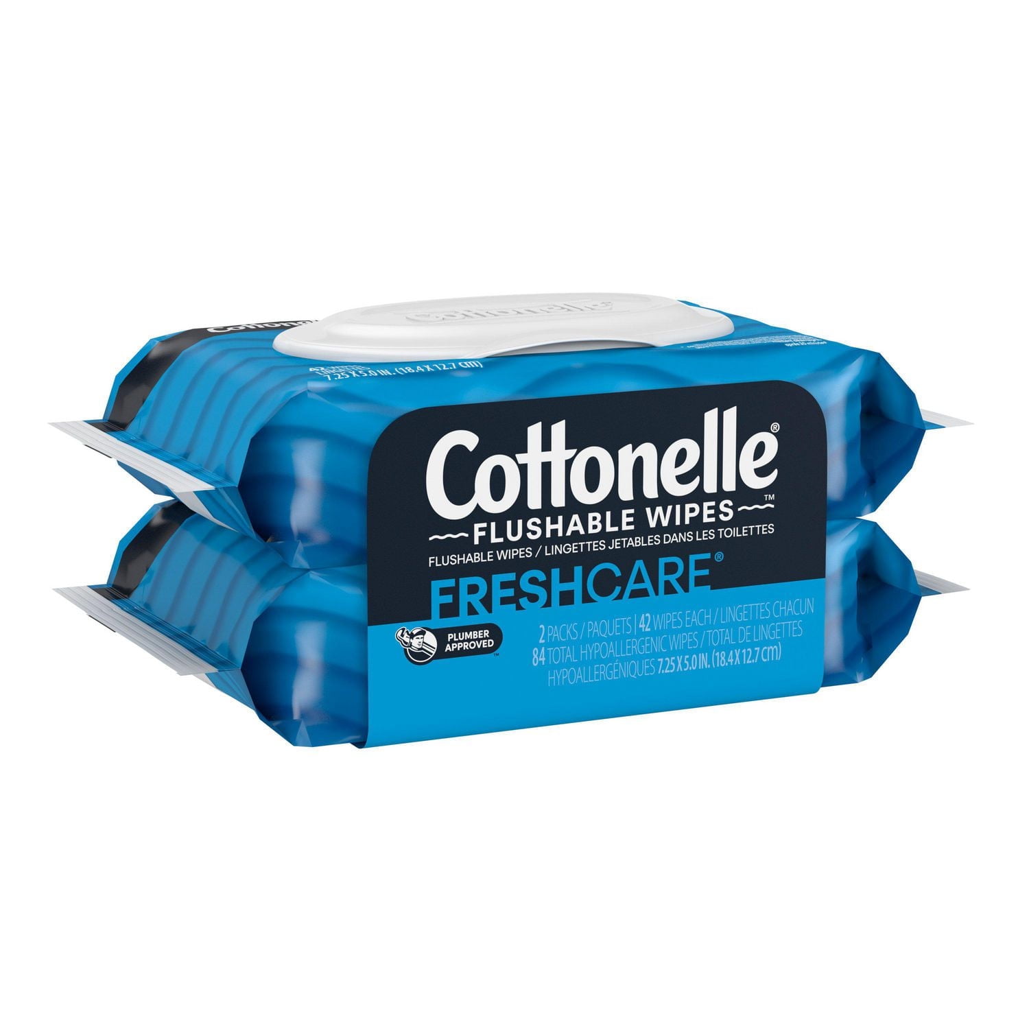 Cottonelle® Fresh Care* Flushable Cleansing Cloths Refill, 84 Cloths Refill, 84 Cloths Refill