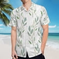 thumbnail image 5 of High Quality Hawaiian Shirts for Men Short Sleeve Aloha Beach Shirt Floral Summer Casual Button Down Shirts Blouses QWTASF, 5 of 7