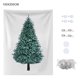 thumbnail image 1 of Tapiz de pared Árbol de Navidad de dibujos animados Fondo para colgar en la pared Kit de accesorios de adorno de habitación, 1.5x2.0m Inevent HA002453-02, 1 of 2