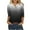 Black, variant on Fesfesfes Yoga Top Women's Fashion Casual 3/4 Sleeve Button T-Shirt Neck Print Top Blouse Sleeveless Tops for Women S(US:4)
