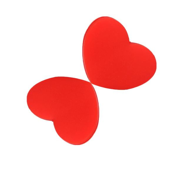 EQWLJWE 2 pieces Red Heart Tennis Racquet Vibration Dampener Shock Absorber Bicycle Accessories Holiday Clearance