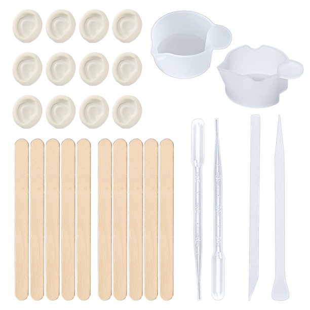 Resin Mixing Cups Tools Kit with Pipettes Mixing Stir Sticks Finger