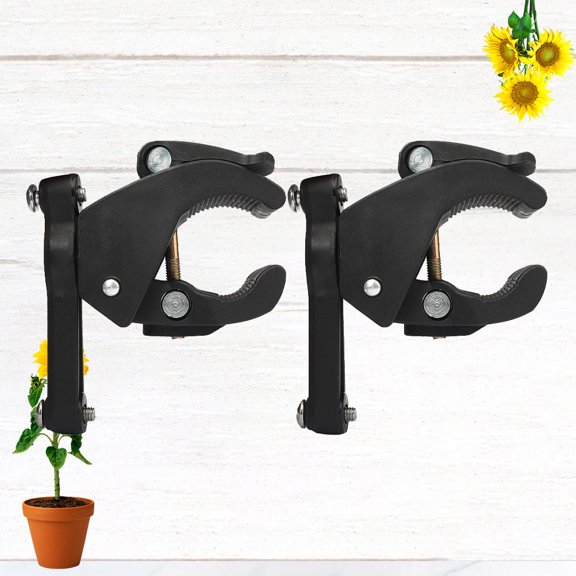 Worgeous 2 PCS Bottle Cage Adapter Bike Drink Holder Cup Bicycle Man Black