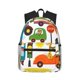 thumbnail image 1 of Disketp Transports with Animals Mochila Ligera Clásica con Múltiples Bolsillos, Mochila Casual para Hombre y Mujer, Ideal para Escuela, Trabajo y Viajes, 1 of 6