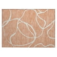 thumbnail image 2 of Addison Rugs Chantille Indoor/Outdoor Transitional Geometric, Abstract Salmon Washable Rectangle Rug, 1'8" x 2'6", 2 of 6