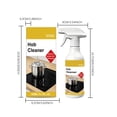 thumbnail image 2 of Ceramic Stove Daily Cleaner 300ml Glass Cooktop Spray For Streak-Free Shine Kitchen Surface Cleaner, 2 of 9